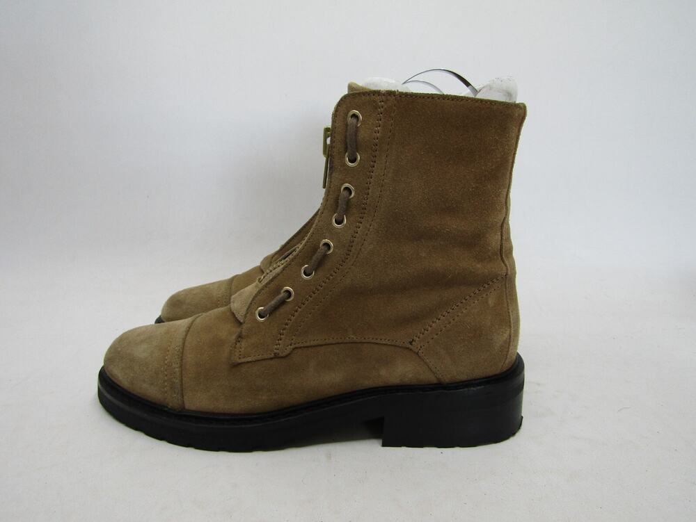All Saints Womens Size 39 EUR Brown Suede Zip Ankle Fashion Boots Bootie